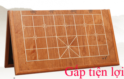 Bàn cờ gỗ đàn hương đỏ loại gấp khổ lớn